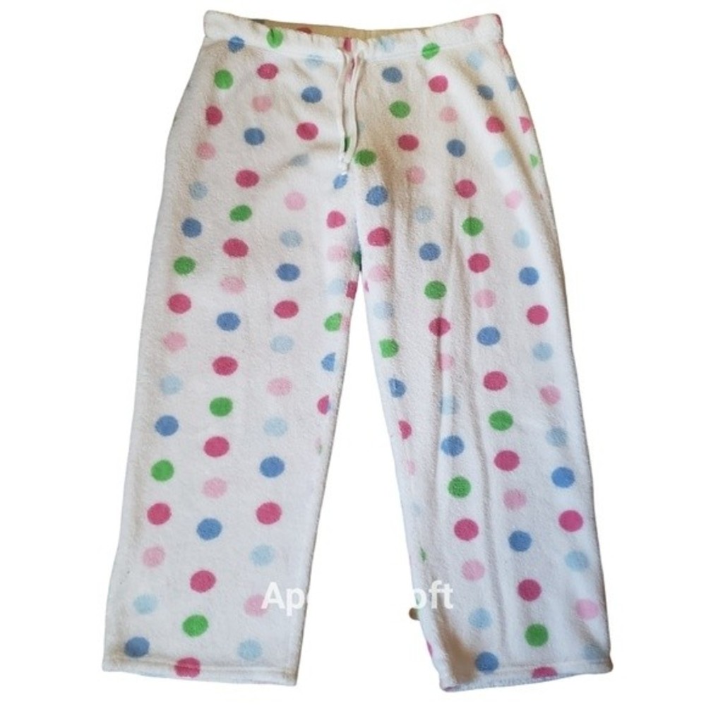 Cozy polkadot pajama pants (0050)